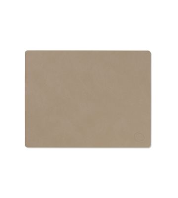 Lind DNA - Tovaglietta Nupo Square clay brown 26,5x34,5 cm