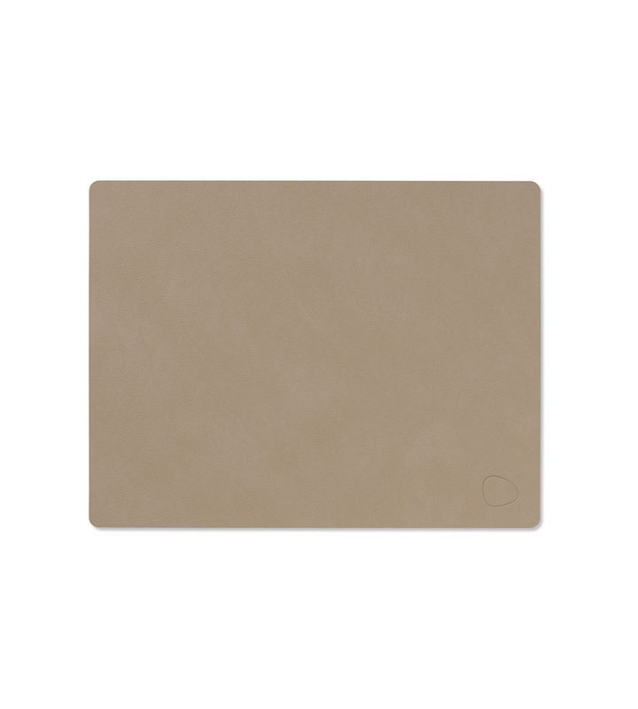 Lind DNA - Tovaglietta Nupo Square clay brown 26,5x34,5 cm