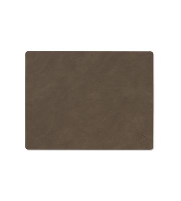 Lind DNA - Tovaglietta Nupo Square caviar 26,5x34,5 cm