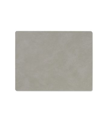 Lind DNA - Tovaglietta Nupo Square light grey 26,5x34,5 cm