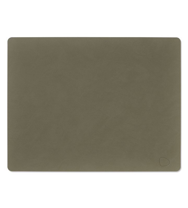 Lind DNA - Tovaglietta Nupo Square army green 35x45 cm