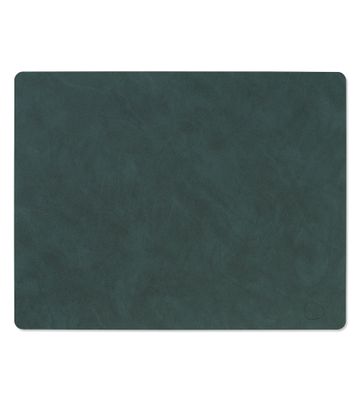 Lind DNA - Tovaglietta Nupo Square dark green 35x45 cm