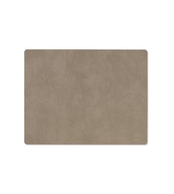 Lind DNA - Tovaglietta Nupo Square nomad grey 26,5x34,5 cm