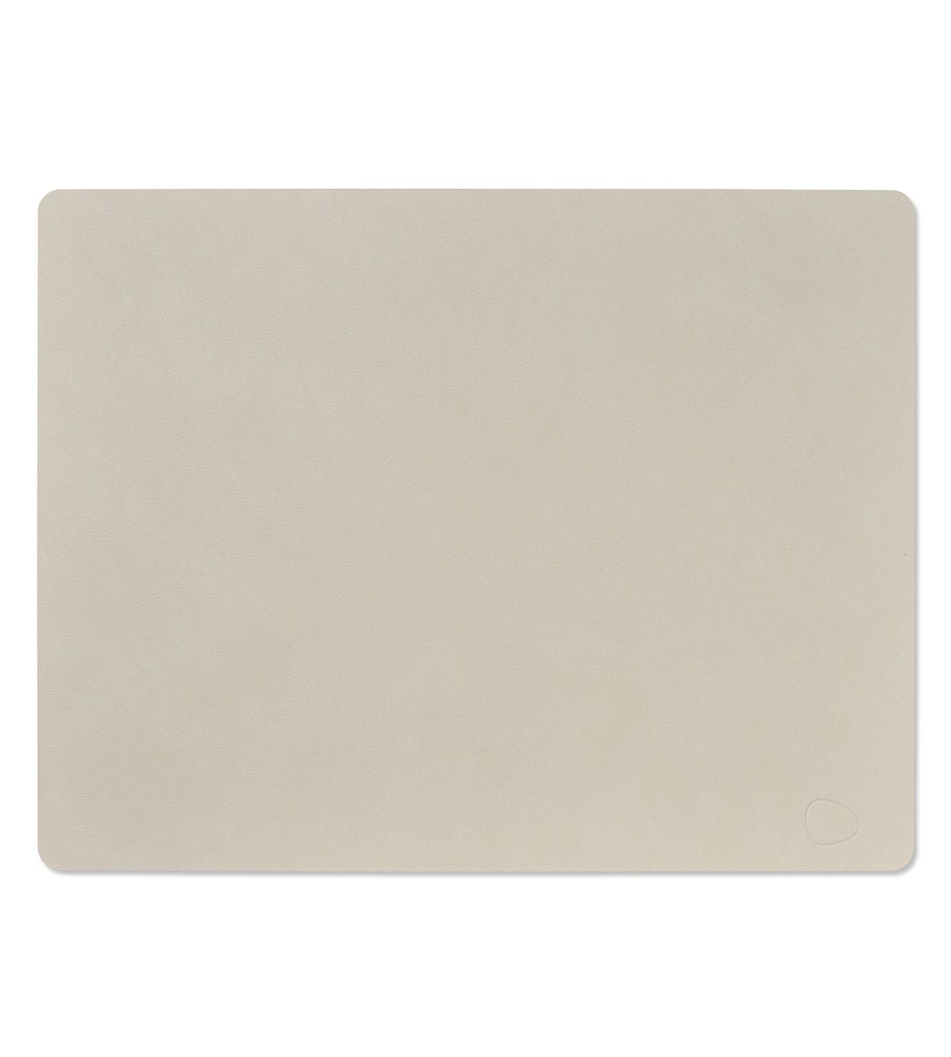 Lind DNA - Tovaglietta Nupo Square oyster white 35x45 cm