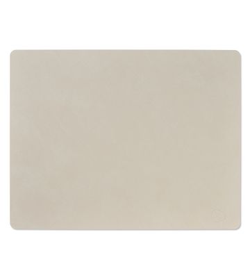 Lind DNA - Tovaglietta Nupo Square oyster white 35x45 cm