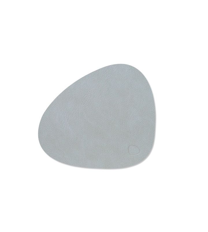 Lind DNA - Tovaglietta Hippo Curve silver 24x28 cm