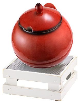 Frilich - Ciotola in porcellana Rossa 3,5 l Raiser Vintage