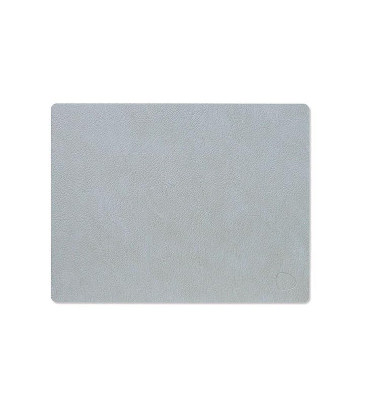 Lind DNA - Tovaglietta Hippo Square silver 26,5x34,5 cm