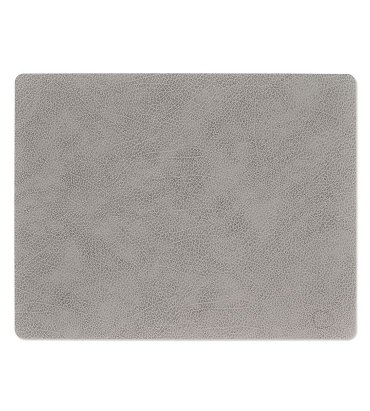 Lind DNA - Tovaglietta Hippo Square anthracite grey 35x45 cm