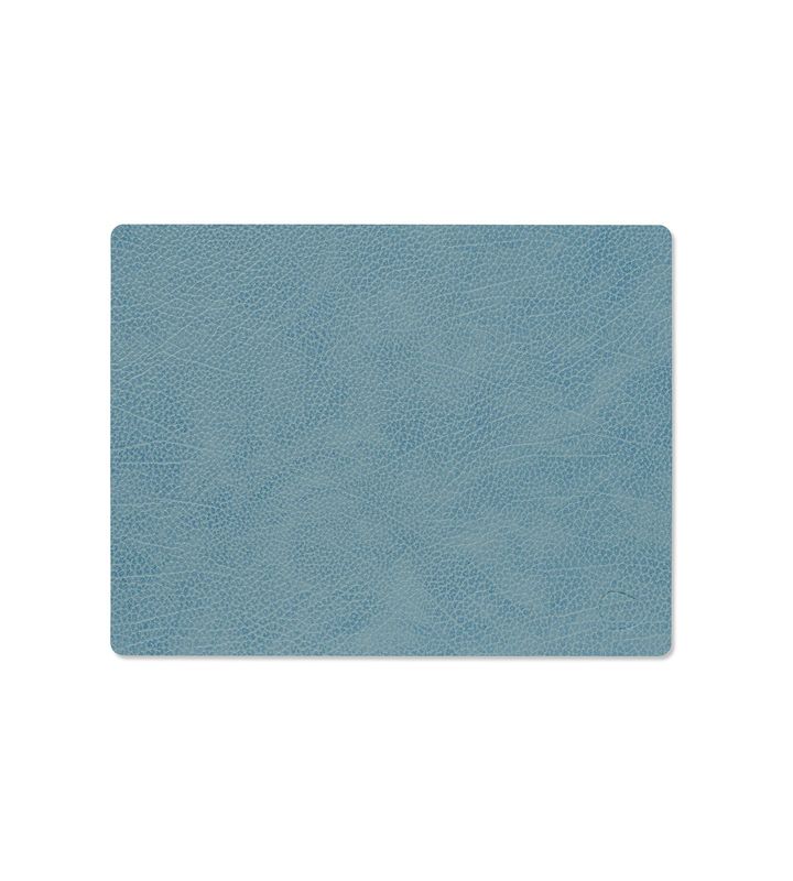 Lind DNA - Tovaglietta Hippo Square light blue 26,5x34,5 cm