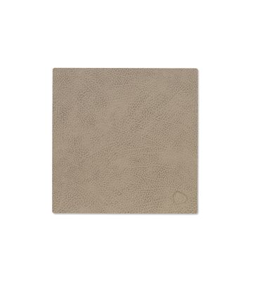Lind DNA - Tovaglietta Hippo Square warm grey 28x28 cm