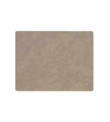 Lind DNA - Tovaglietta Hippo Square warm grey 26,5x34,5 cm