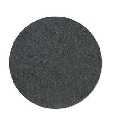 Lind DNA - Tovaglietta Hippo Circle black anthracite 40 cm