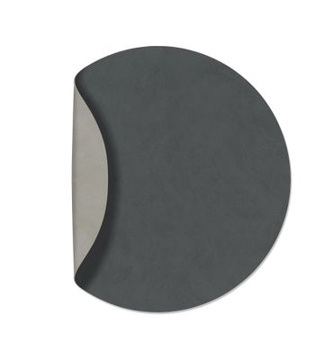 Lind DNA - Tovaglietta Double Circle Nupo anthracite/Nupo light grey 40 cm