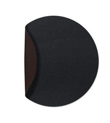 Lind DNA - Tovaglietta Double Circle Bull black/Bull brown 40 cm