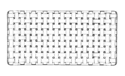 Nachtmann - Piatto Rettangolare 28 cm Bossa Nova