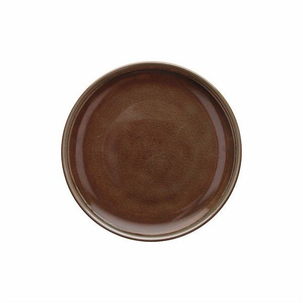 Tognana - Piatto rotondo piano 28 cm Terra Brown