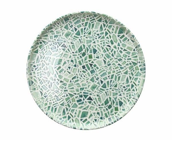 Tognana - Piatto edge 23 cm Attitude Emerald