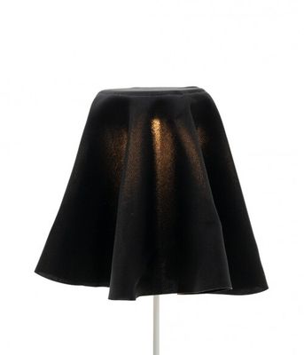 Paralume Swap in tessuto 15 x 14 cm Nero - Zafferano