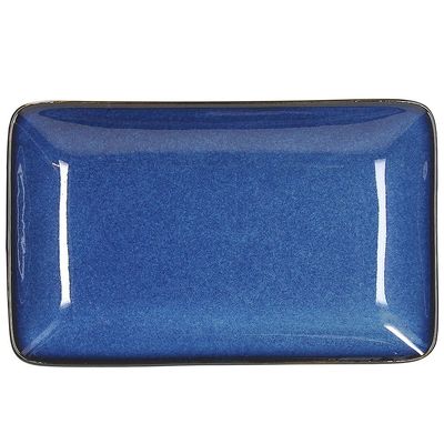 Tognana - Piatto rettangolare 21 cm Jap Blue