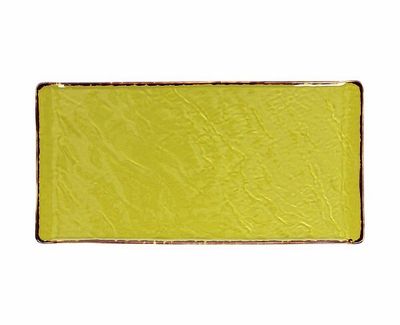 Tognana - Piatto rettangolare 30 x 15 cm Vulcania Veggie Green