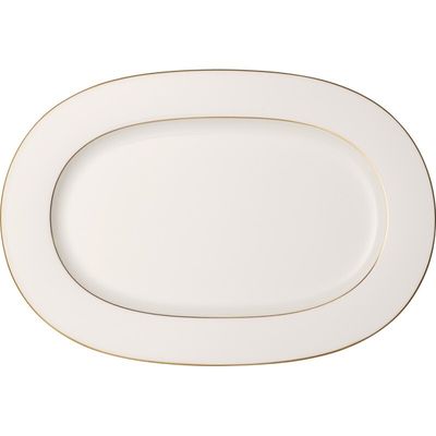 Villeroy &amp; Boch, Anmut Platinum - Piatto ovale 41 x 28,5 cm