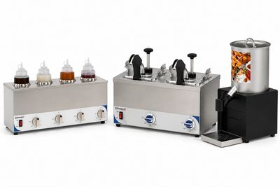 Scaldasalse Dosatori Refrigerati e Distributori Salse