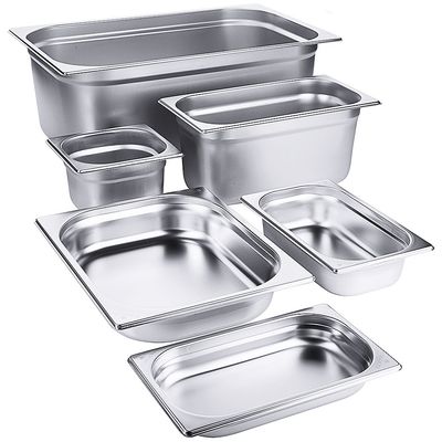 Contenitori GN Acciaio Inox