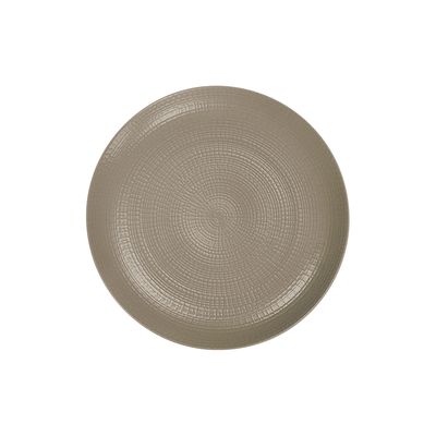 Degrenne - Piatto piano 28 cm Taupe Modulo Nature
