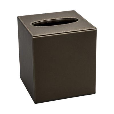 Aliseo - Scatola porta fazzoletti Londoner Taupe 130 x 145 x 130 mm