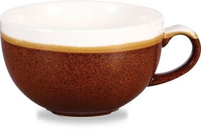 Churchill - Tazza cappuccino 22,7 cl Cinnamon brown Monochrome