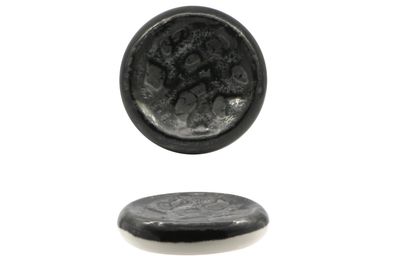 Lioness - Piattino alto tondo 12 cm Matheria Black