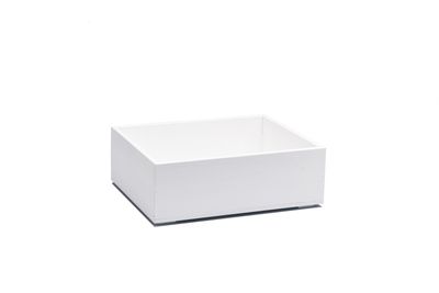 Yegam - Cassetta in frassino bianco GN 1/2 h 10 cm T-Collection