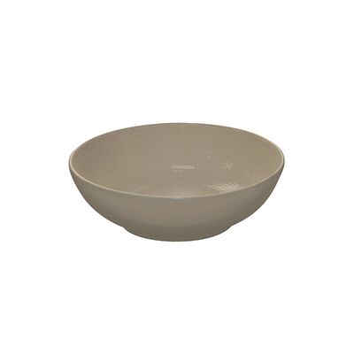 Degrenne - Piatto fondo 21 cm Taupe Modulo Nature