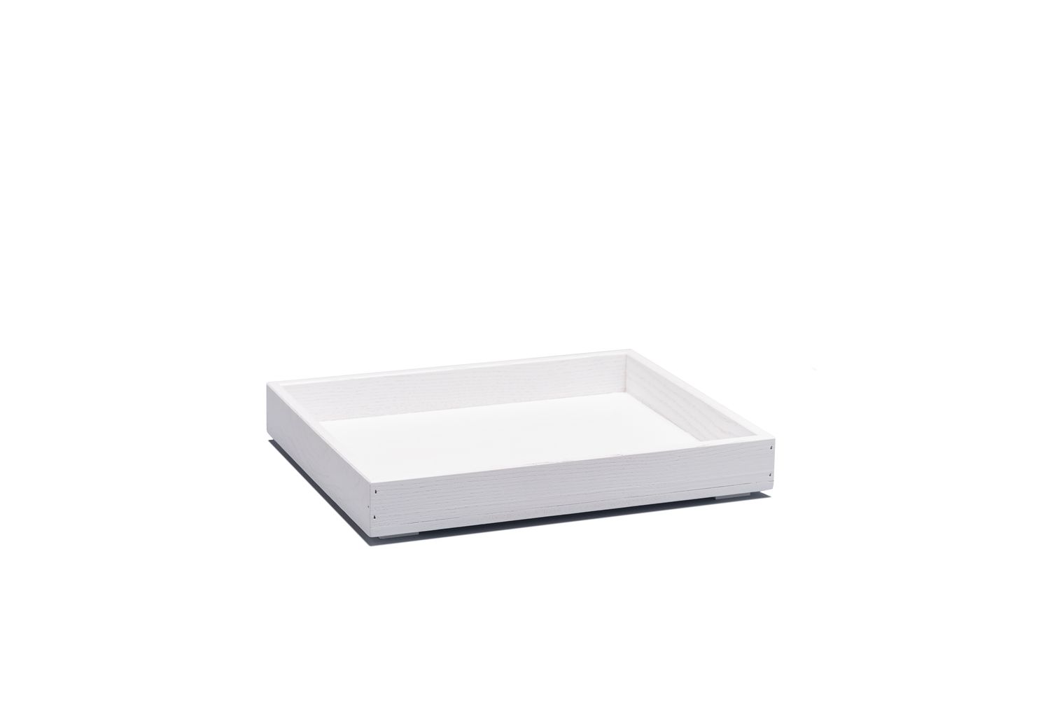 Yegam - Cassetta in frassino bianco GN 1/2 h 4 cm T-Collection