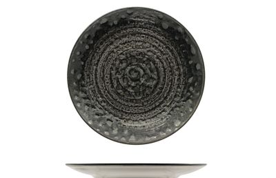 Lioness - Piatto piano coupe 30 cm Matheria Black