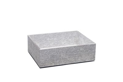 Yegam - Cassetta in finitura cemento GN 1/2 h 10 cm T-Collection