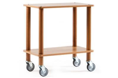 Gi.Metal - Carrello 2 Piani Gueridon 70x40 cm Asso ALM-270