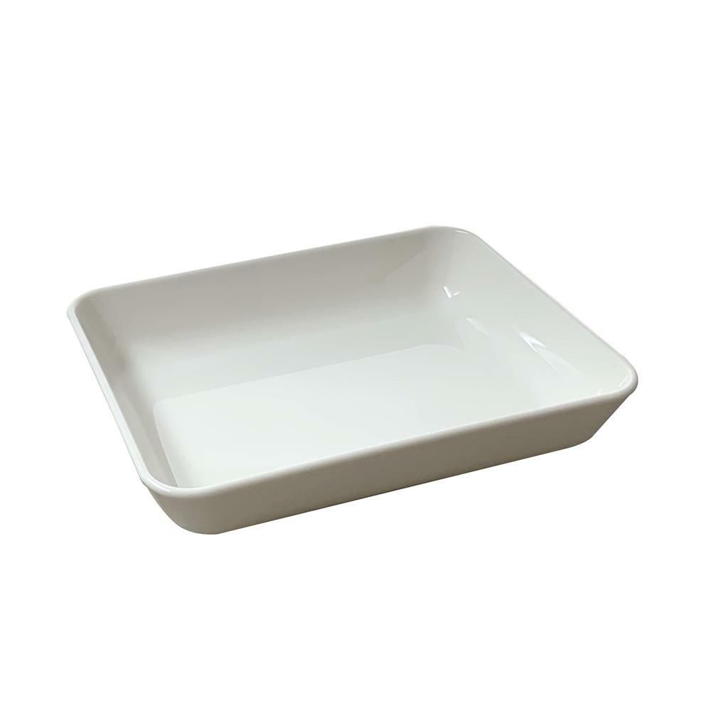 Mc - Teglia 1/2 32,5 x 26,5 cm Bianco