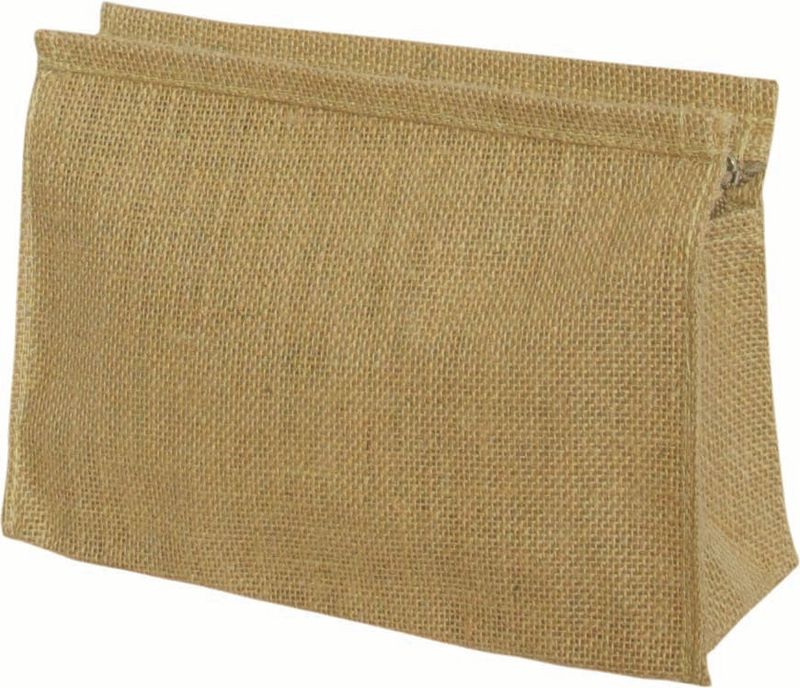 Pochette Juta 15hx23,5x9 cm Naturale