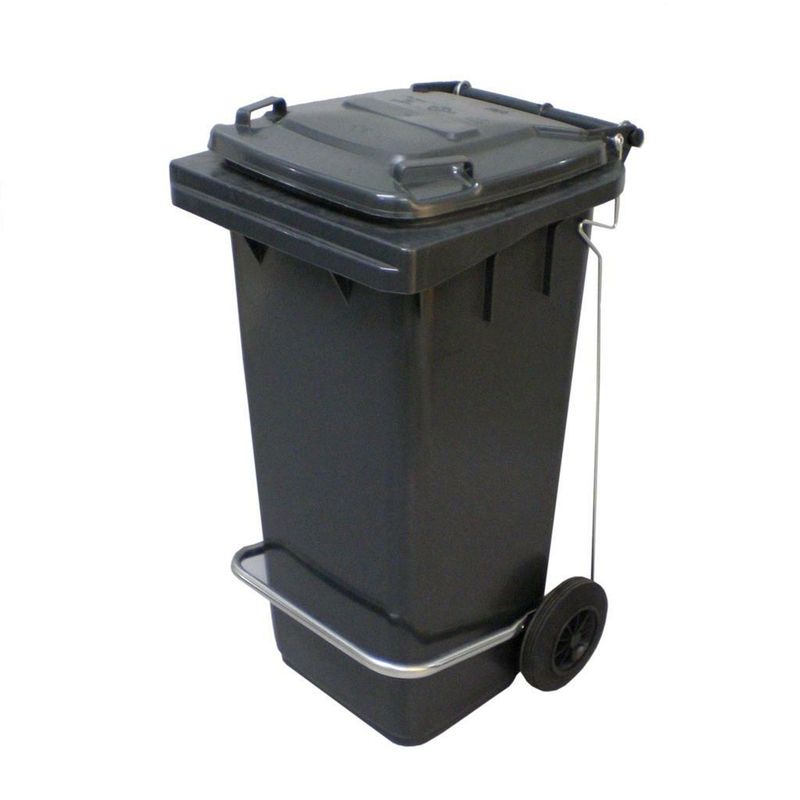 Bidone Raccolta Differenziata 120 lt Grigio - Sss