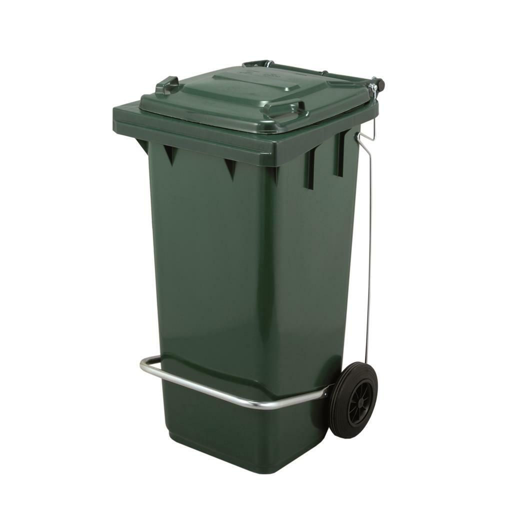 Bidone Raccolta Differenziata 120 lt Verde - Sss