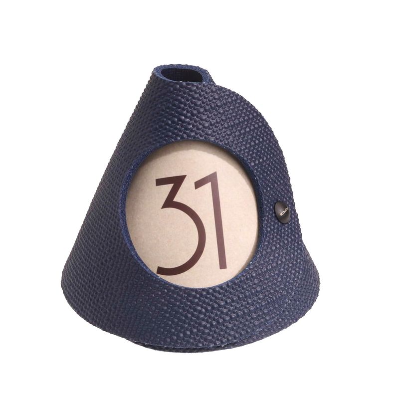 Dag Style - Segna tavolo Cone Juta 7 x 7,5 cm Blu