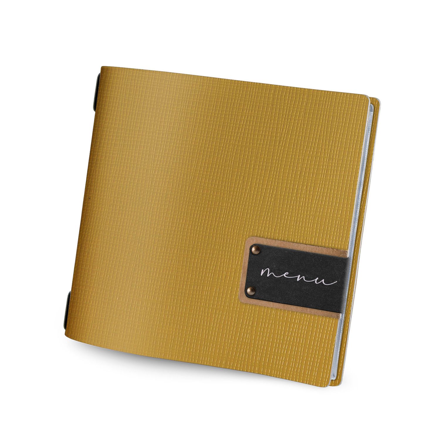 Dag Style - Menu Chef Quadrato 23 x 23 cm Ocra