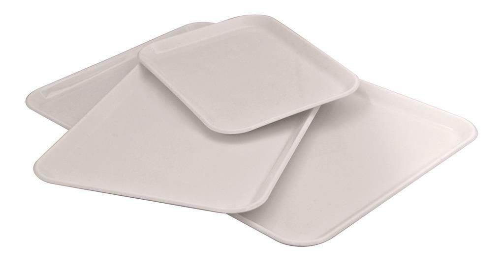 Vassoio 50 x 36 cm Bianco - Sss