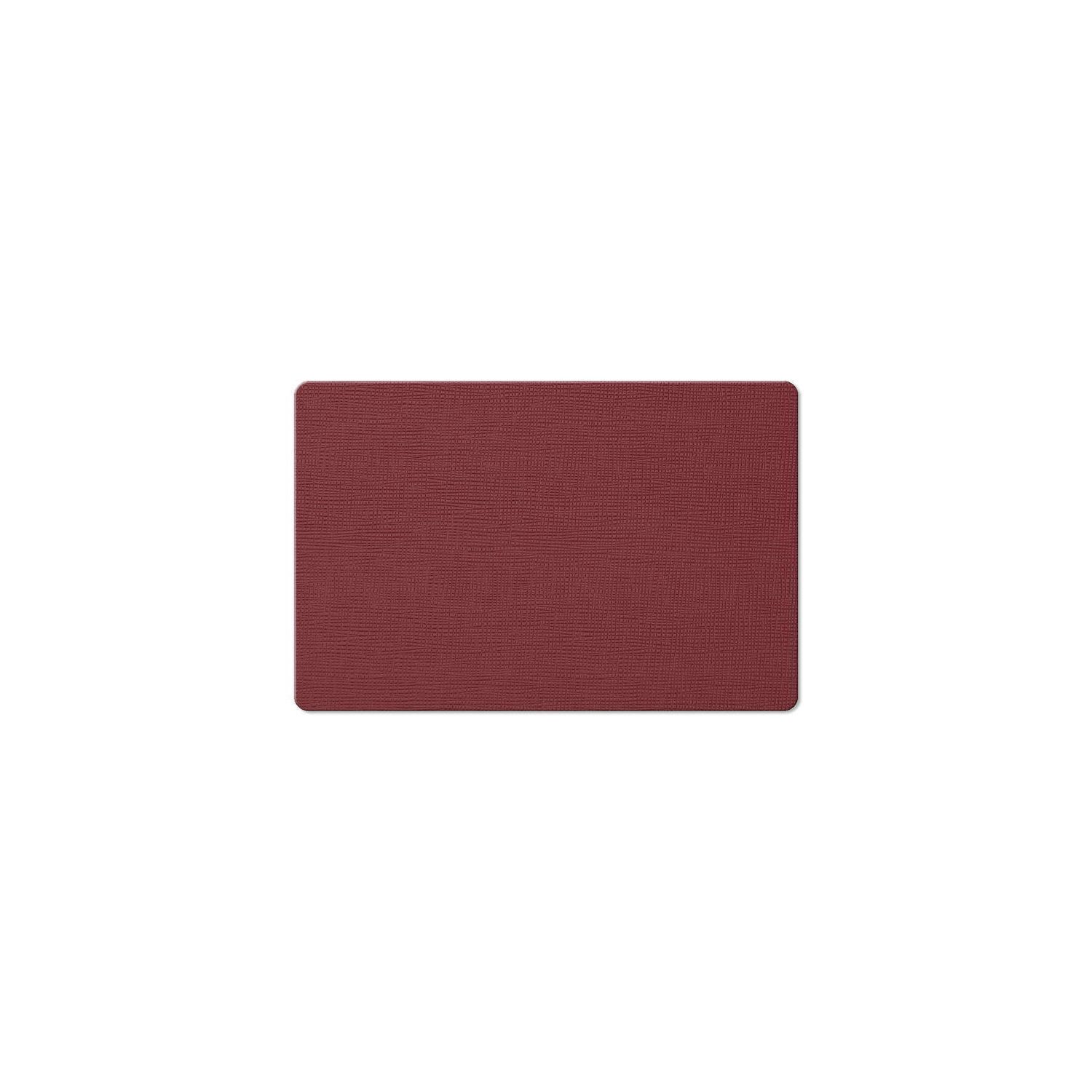 Dag Style - Tovagliette Chef 21 x 32 cm Bordeaux