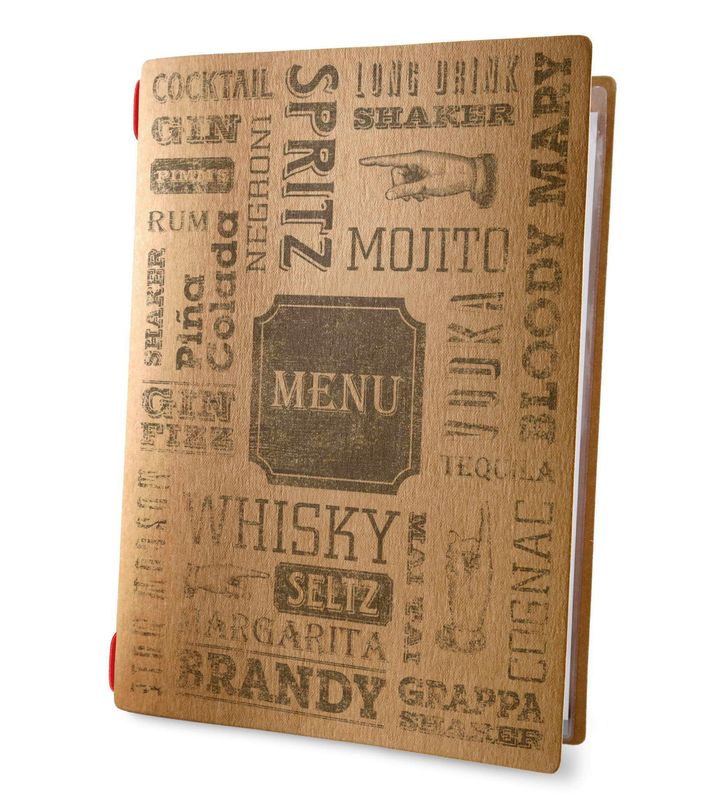 Dag Style - Menu Chicago A4 23,2 x 31,8 cm