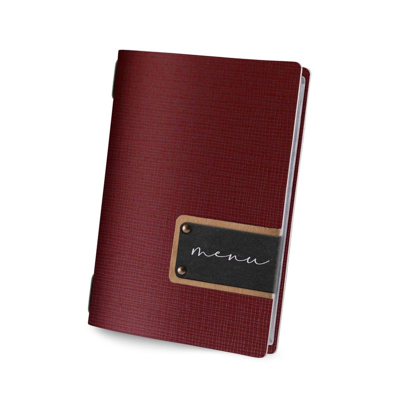 Dag Style - Menu Chef Golfo 16,5 x 23,1 cm Bordeaux