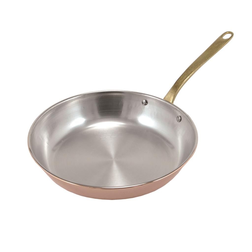 Padella 1 Manico 36 cm Rame Stagnato - L.A.R.