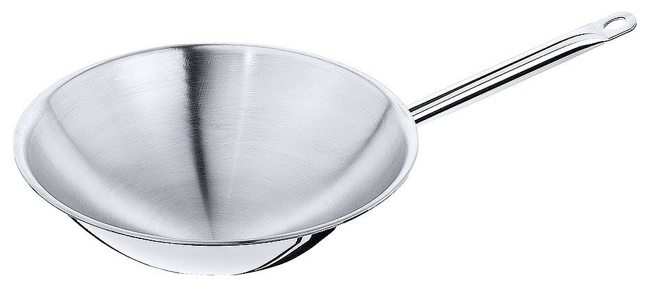 Wok con base tonda 36 cm - Contacto
